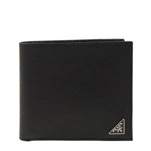 prada short flap wallet|prada billfold wallet.